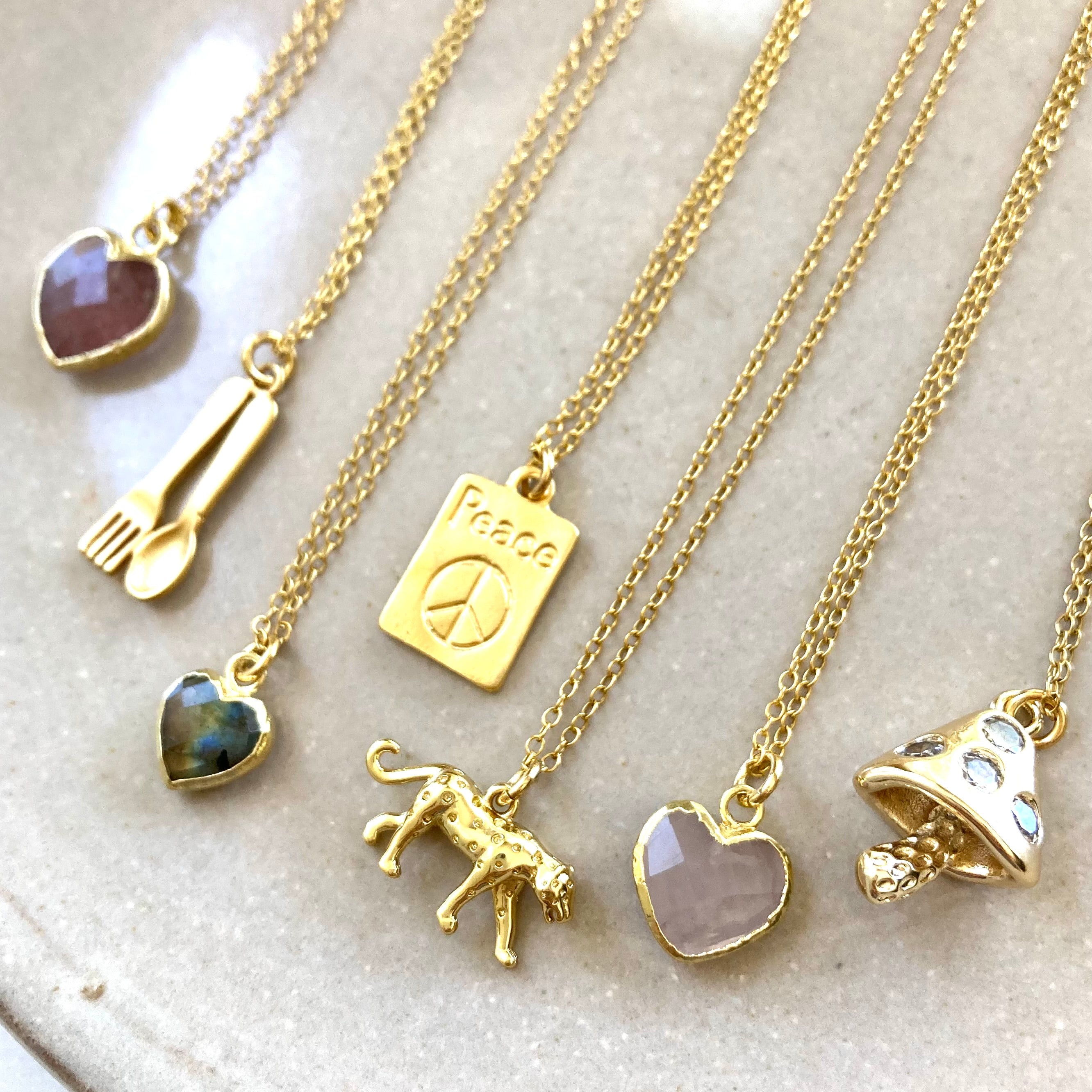Tiny Leopard Necklace
