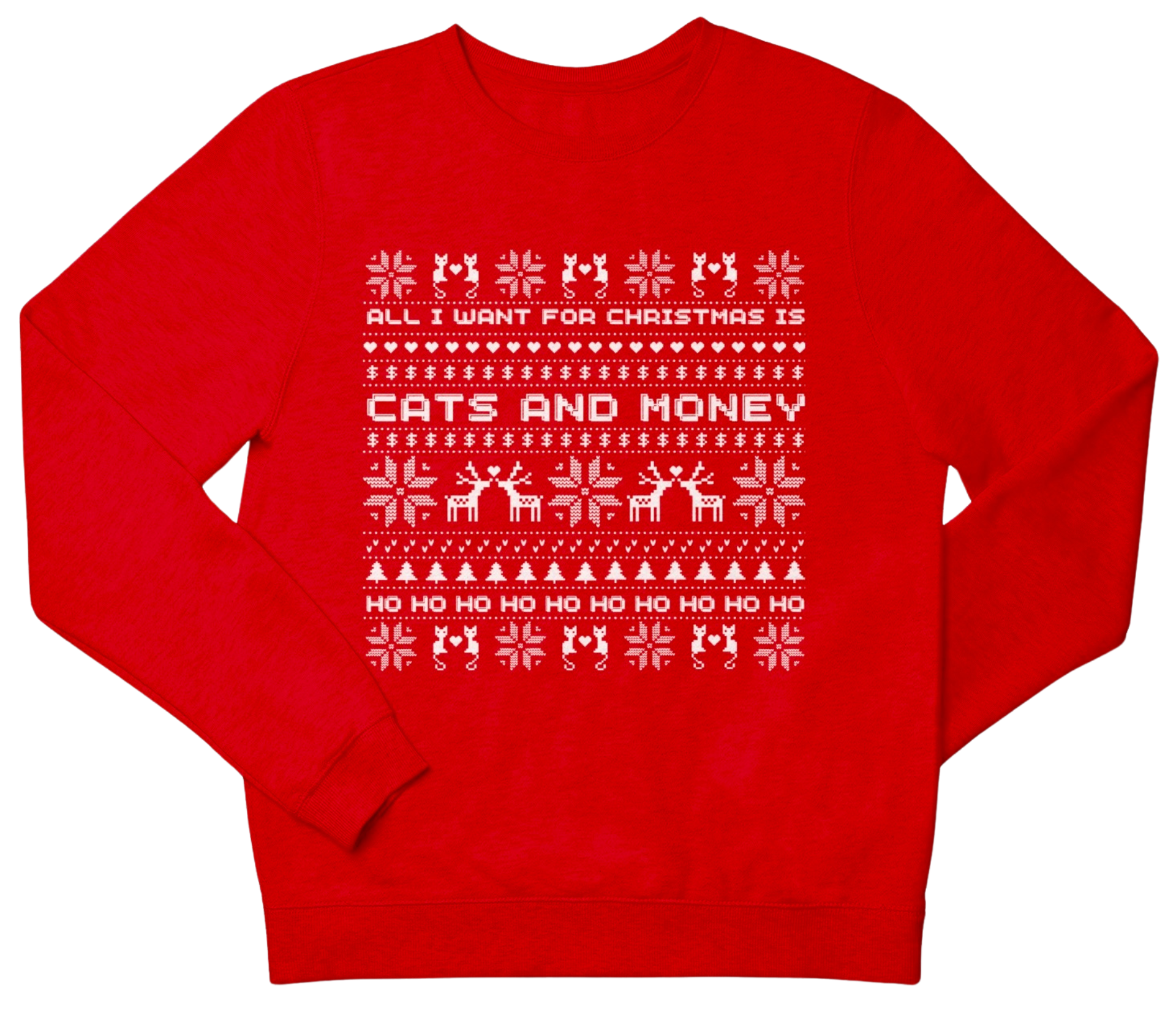 Christmas Sweatshirt - Red