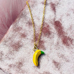 Tiny Banana Necklace