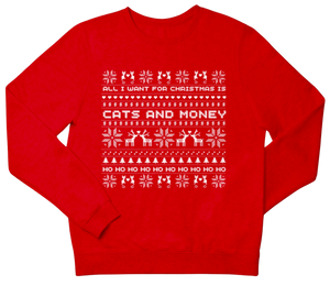 Christmas Sweatshirt - Red