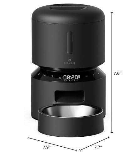 PETLIBRO Bundle: Automatic Cat Feeder with Night Vision Camera + Slow Feeder Bowl