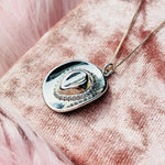 Cowgirl Hat Necklace