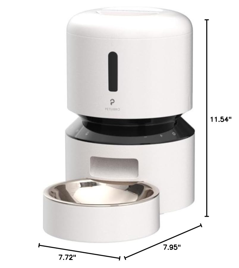 PETLIBRO Bundle: Automatic Cat Feeder with Night Vision Camera + Slow Feeder Bowl