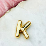 Bubble Initial Necklace