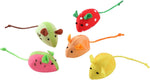 Fruit-Shaped Catnip Mice - 5PCS