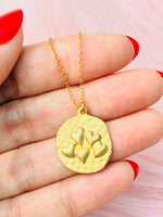 Five Hearts Necklace