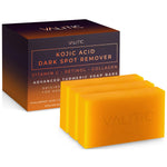 Kojic Acid Dark Spot Remover Soap Bars with Vitamin C, Retinol, Collagen, Turmeric - Original Japanese Complex (2 Pack)