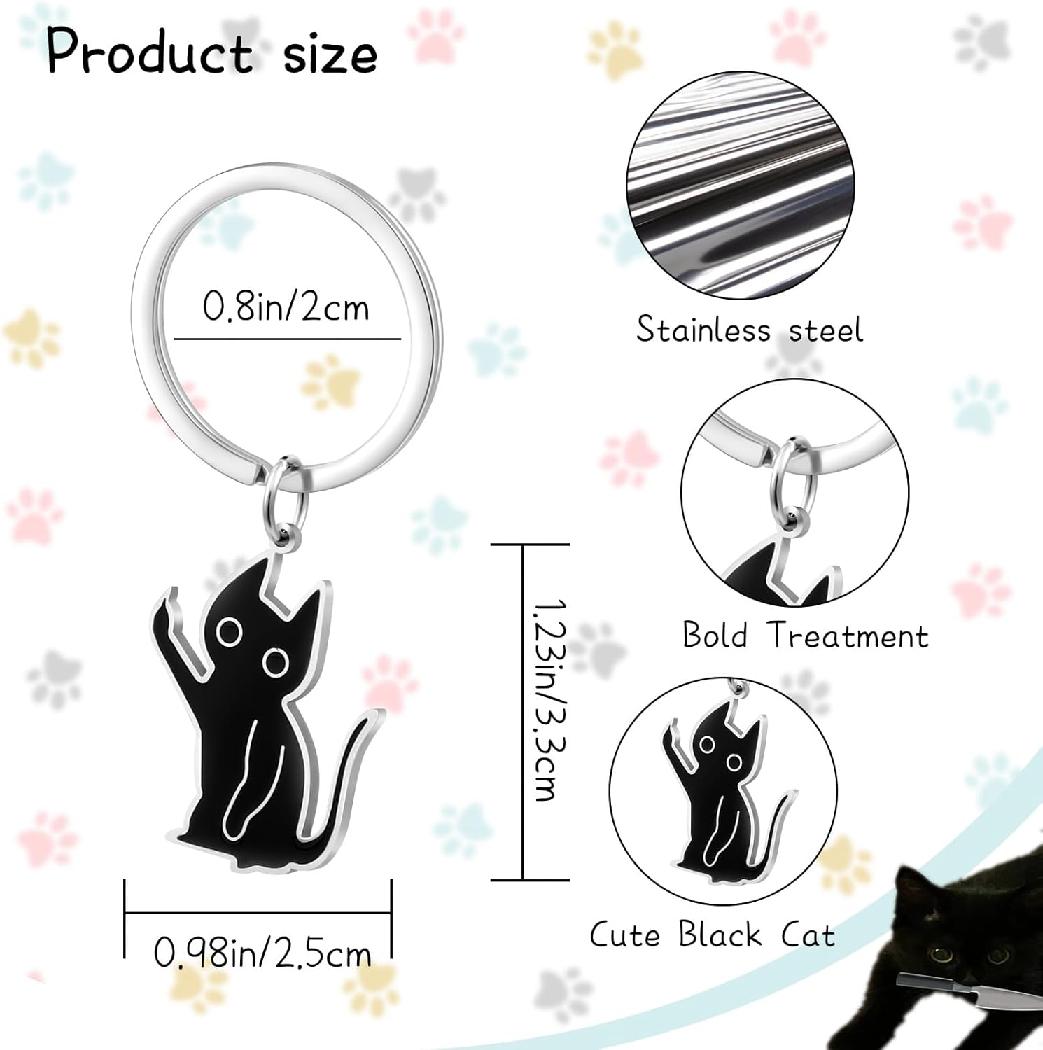 Cat Keychain