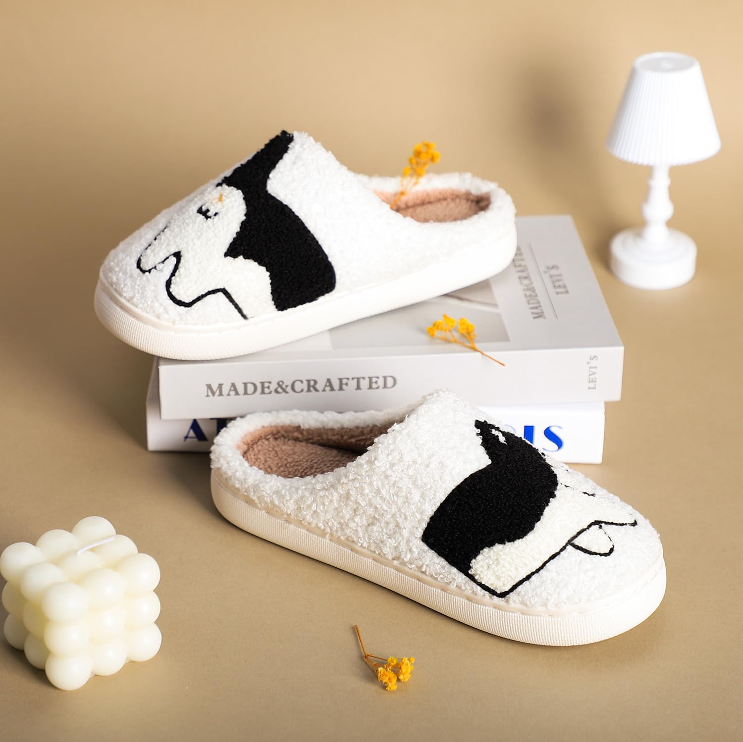 Cat Butt Cotton Slippers
