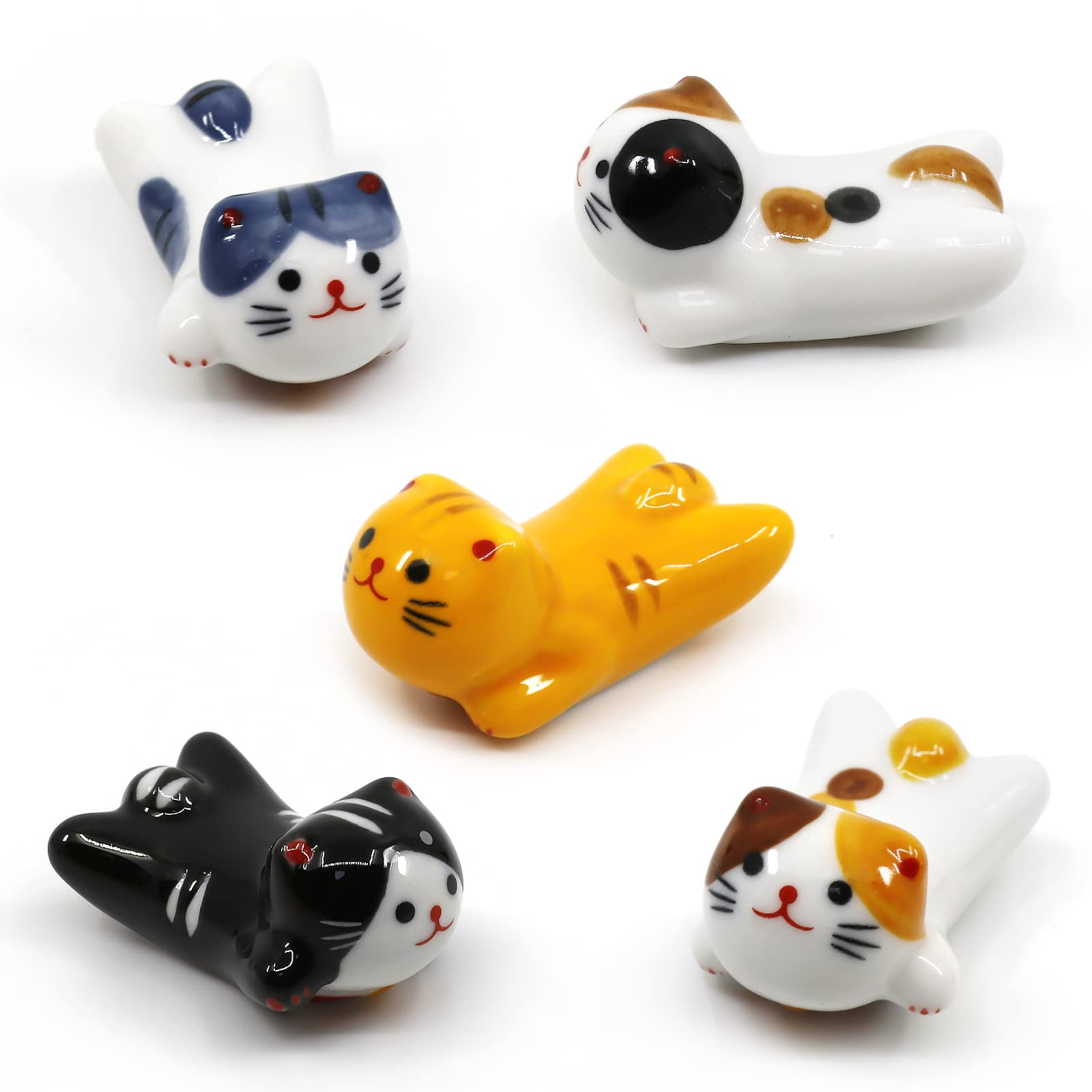 Cat Chopsticks Rest Set (5 Pack)