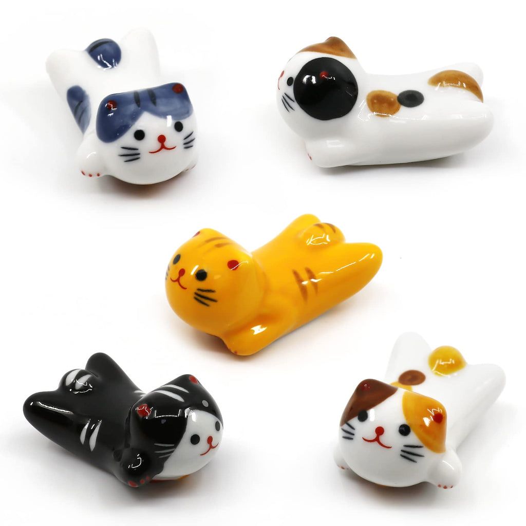 Cat Chopsticks Rest Set (5 Pack)