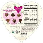 LAKE CHAMPLAIN CHOCOLATES Organic Hearts Gift Box, 2.3 OZ