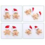 4 Catnip Christmas Gingerbread Boys