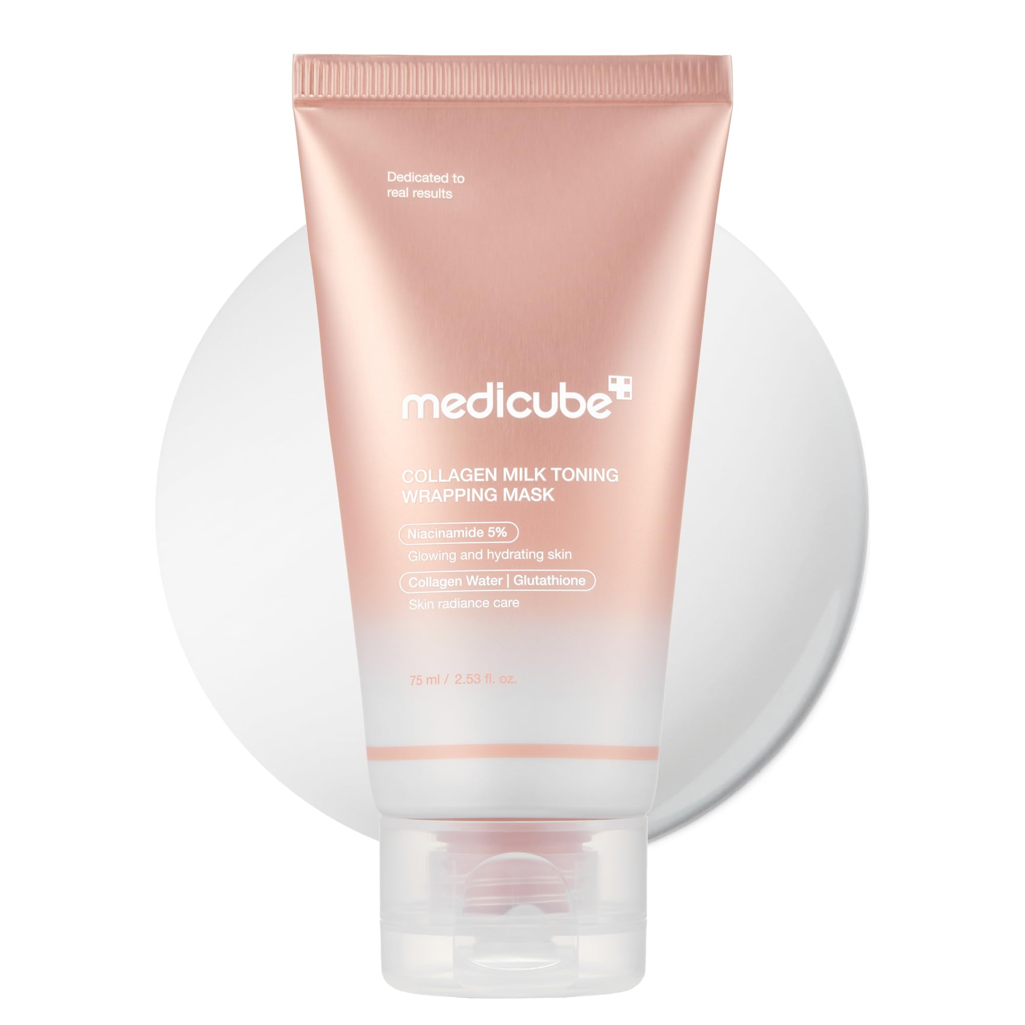 medicube PDRN Caffeine Overnight Wrapping Peel Off Facial Mask | Firming, Depuffing & Hydration | Salmon DNA + Caffeine + Collagen