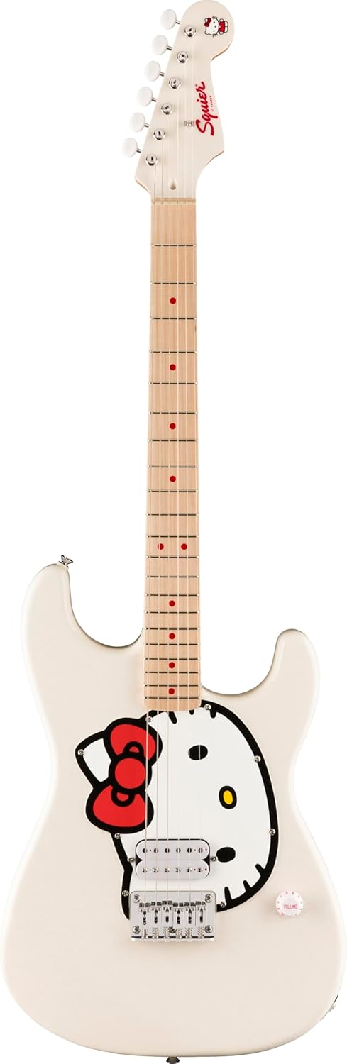 Fender® x Hello Kitty® White Stratocaster®
