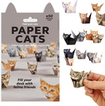 3D Origami Paper Cats