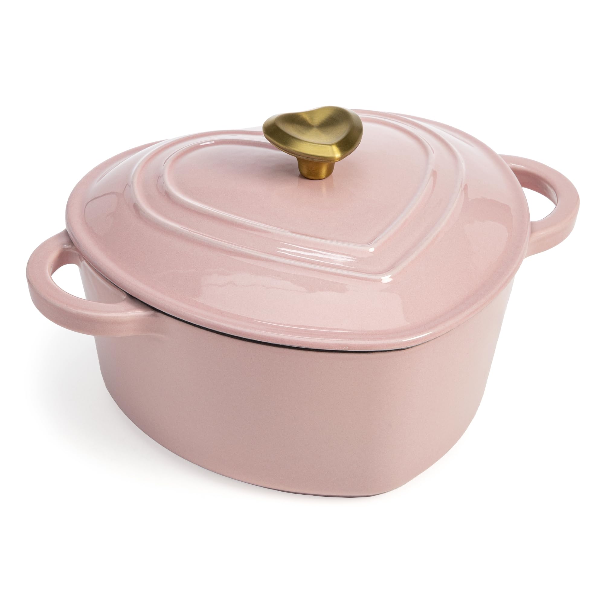 Paris Hilton Heart-Shaped Enameled Cast Iron Dutch Oven