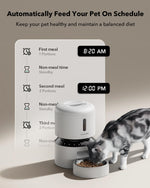 PETLIBRO Bundle: Automatic Cat Feeder with Night Vision Camera + Slow Feeder Bowl
