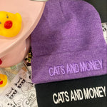 Purple Beanie