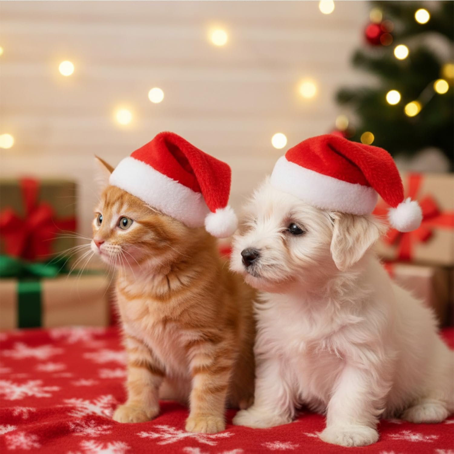 Kitty's Christmas Hat