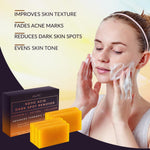Kojic Acid Dark Spot Remover Soap Bars with Vitamin C, Retinol, Collagen, Turmeric - Original Japanese Complex (2 Pack)