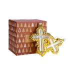 Lucky Cat Blown Glass Ornaments