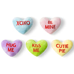 5Pcs Valentine’s Day Conversation Heart Catnip Toys