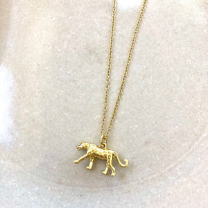 Tiny Leopard Necklace