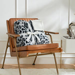 Leopard Print Faux Fur Blanket