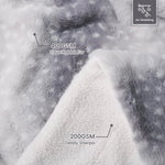 Leopard Print Faux Fur Blanket