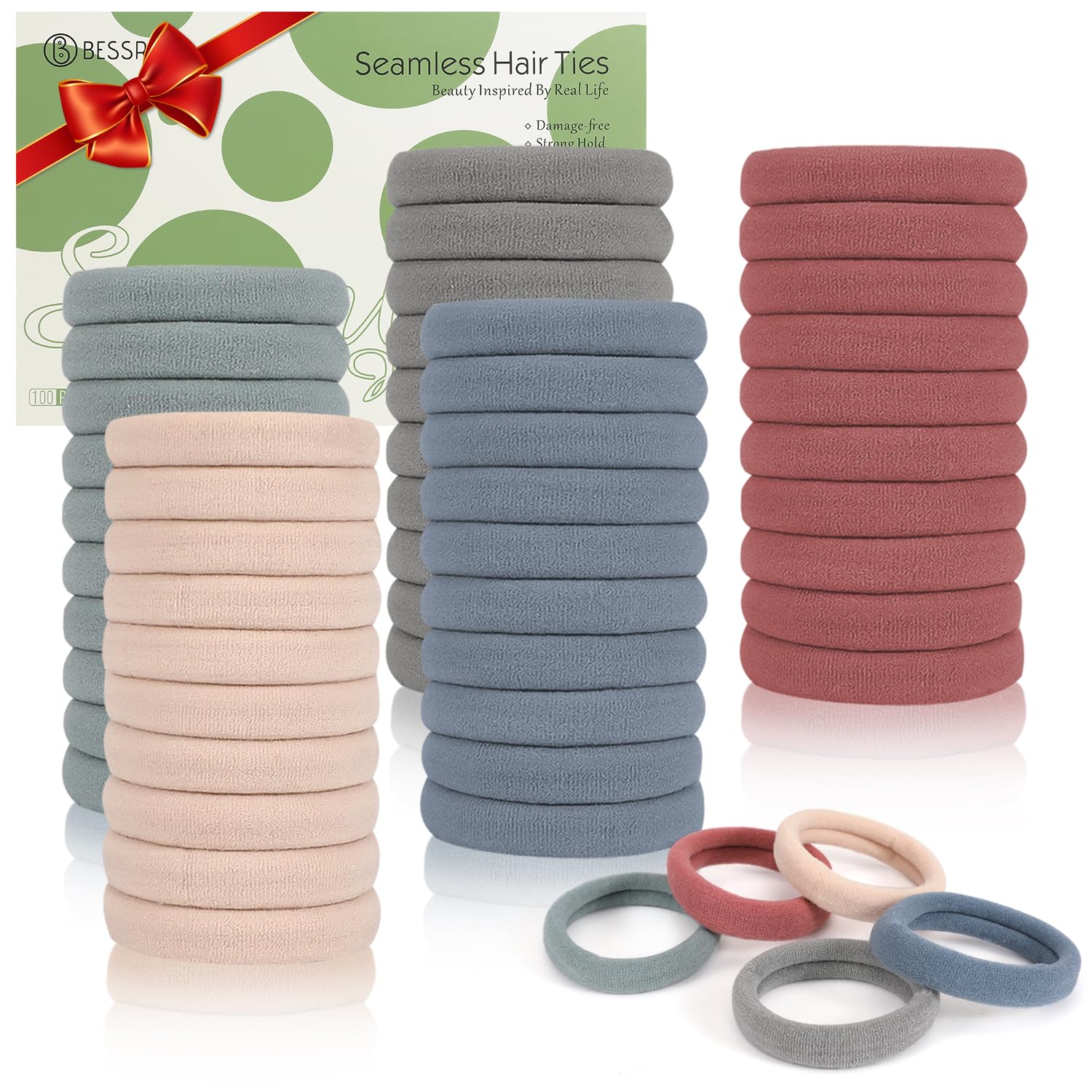 Leopard Print Hair Ties