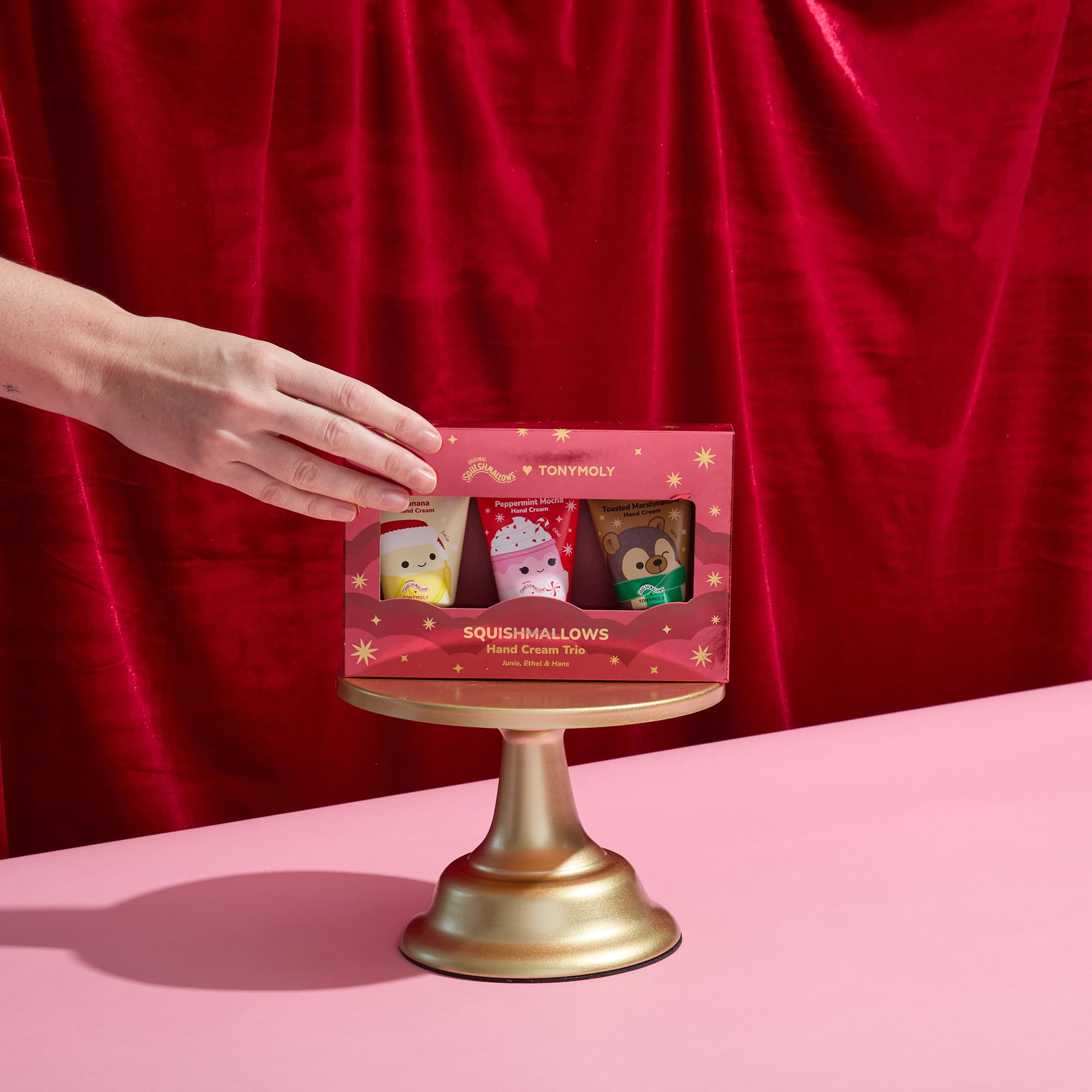 TONYMOLY x Squishmallows Holiday Hand Cream Set