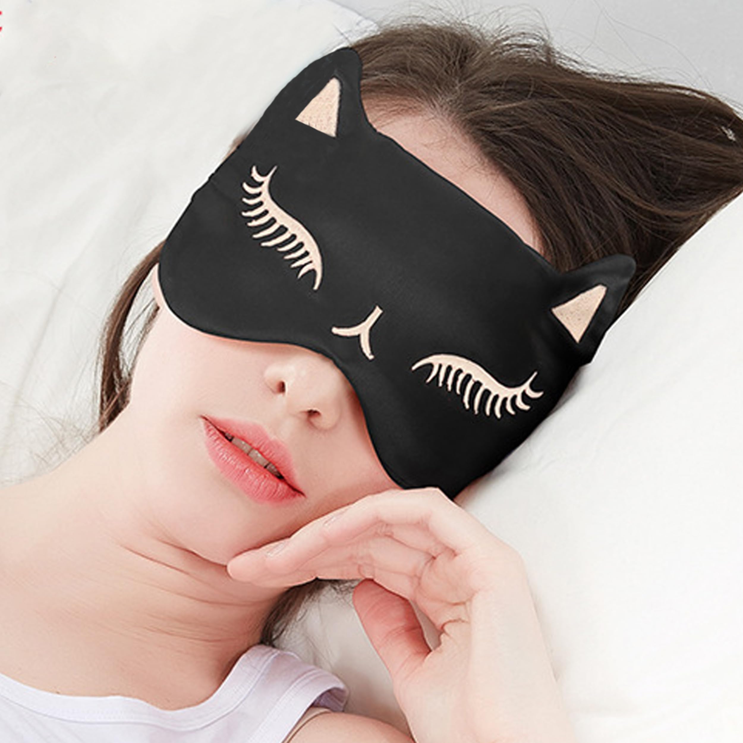 Cat Lady Sleep Mask