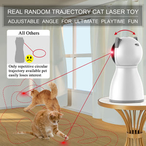 Laser Cat Toy for Indoor Cats, Motion Activated Rechargeable & Automat –  Cats And Money