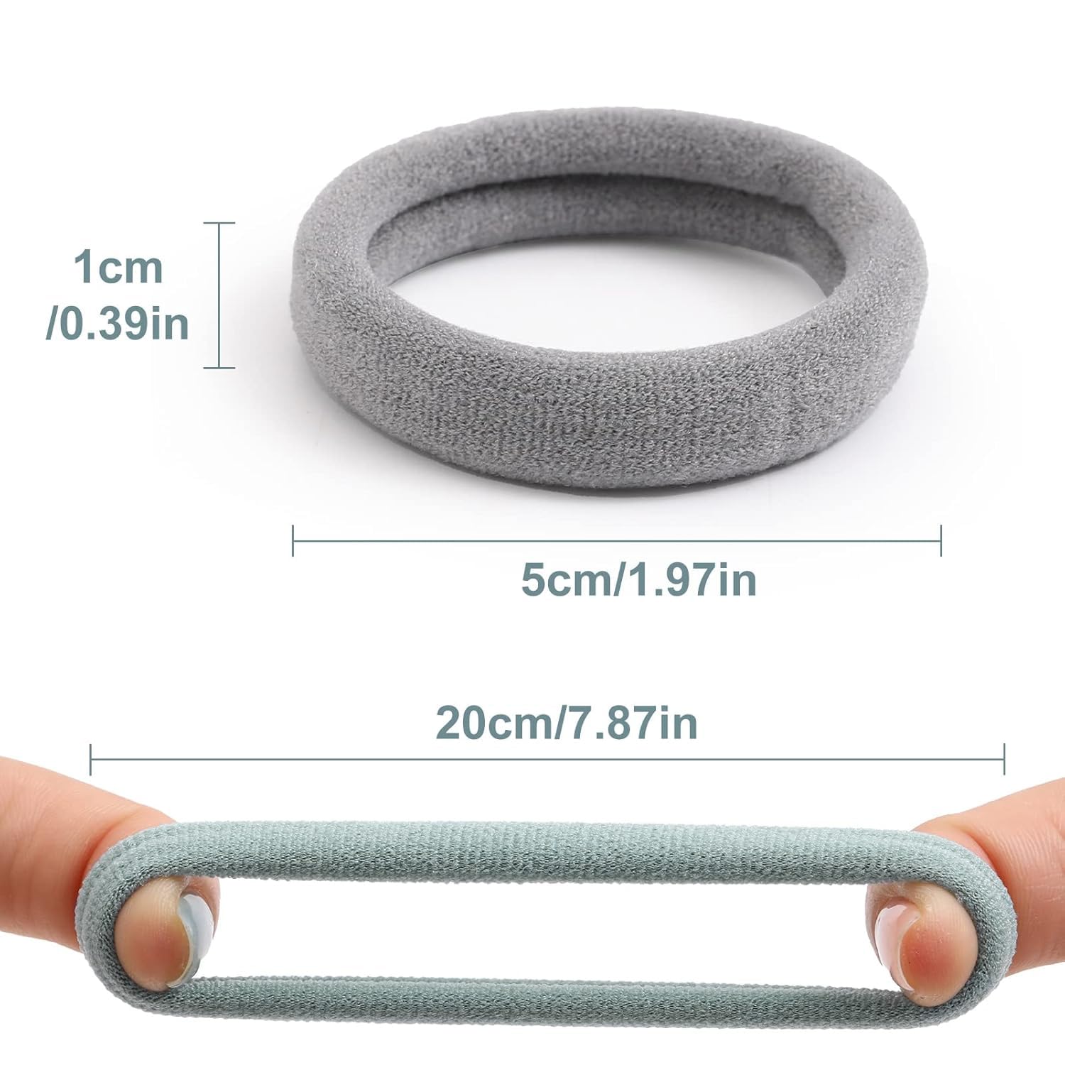 Leopard Print Hair Ties