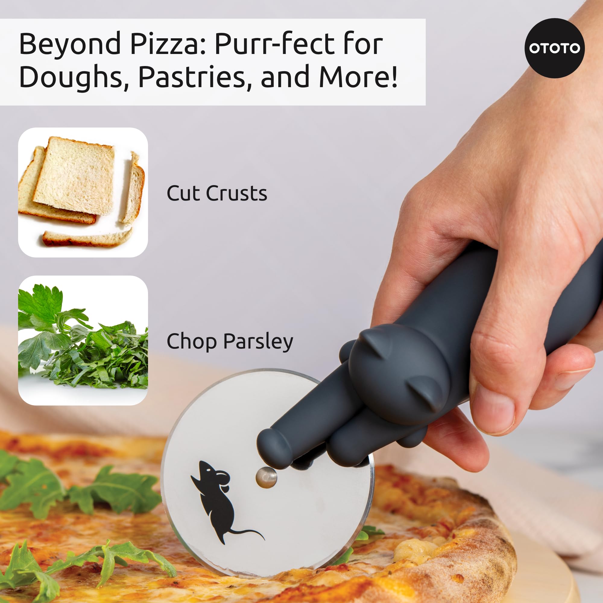 Kitty Pizza Cutter