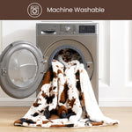 Leopard Print Faux Fur Blanket