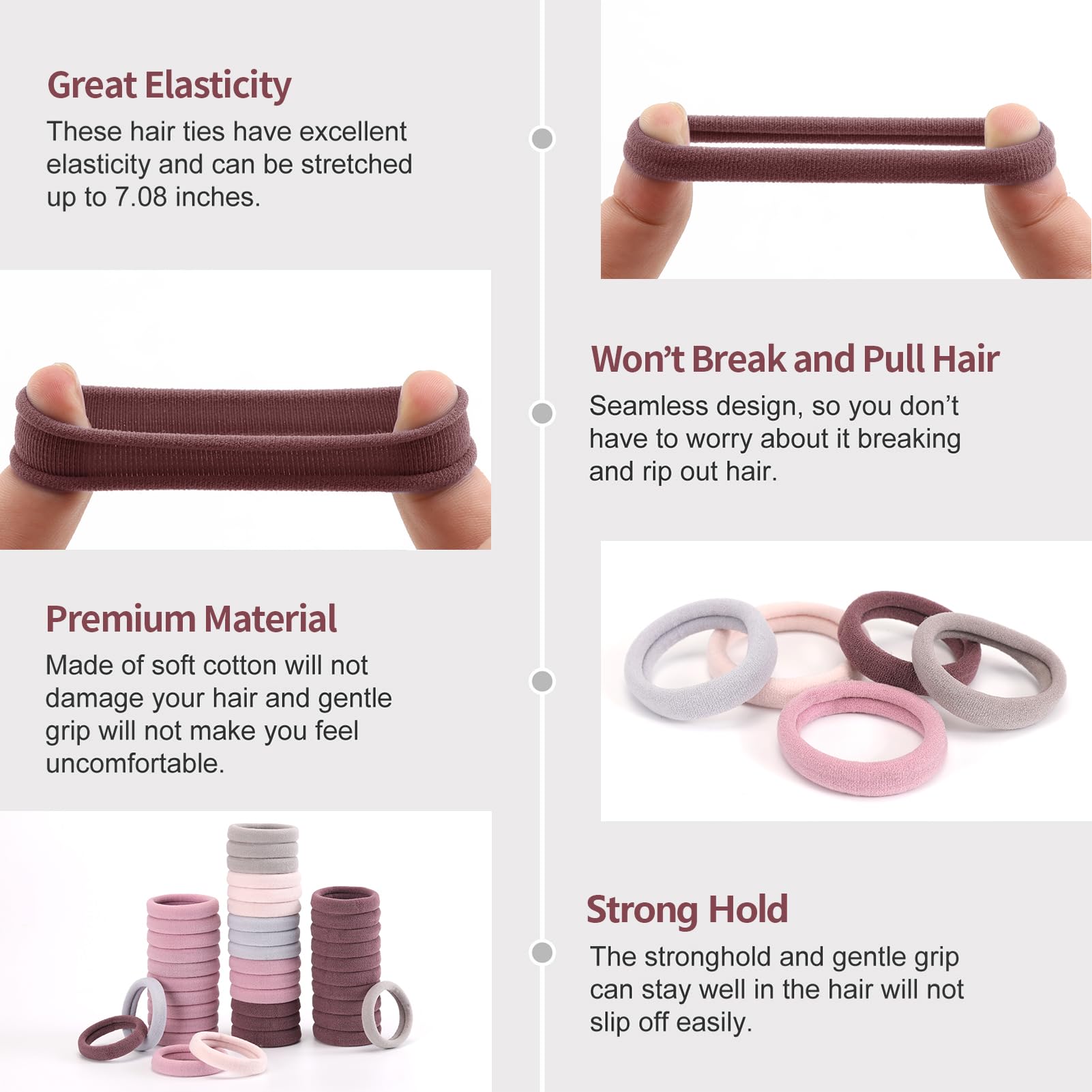 Leopard Print Hair Ties