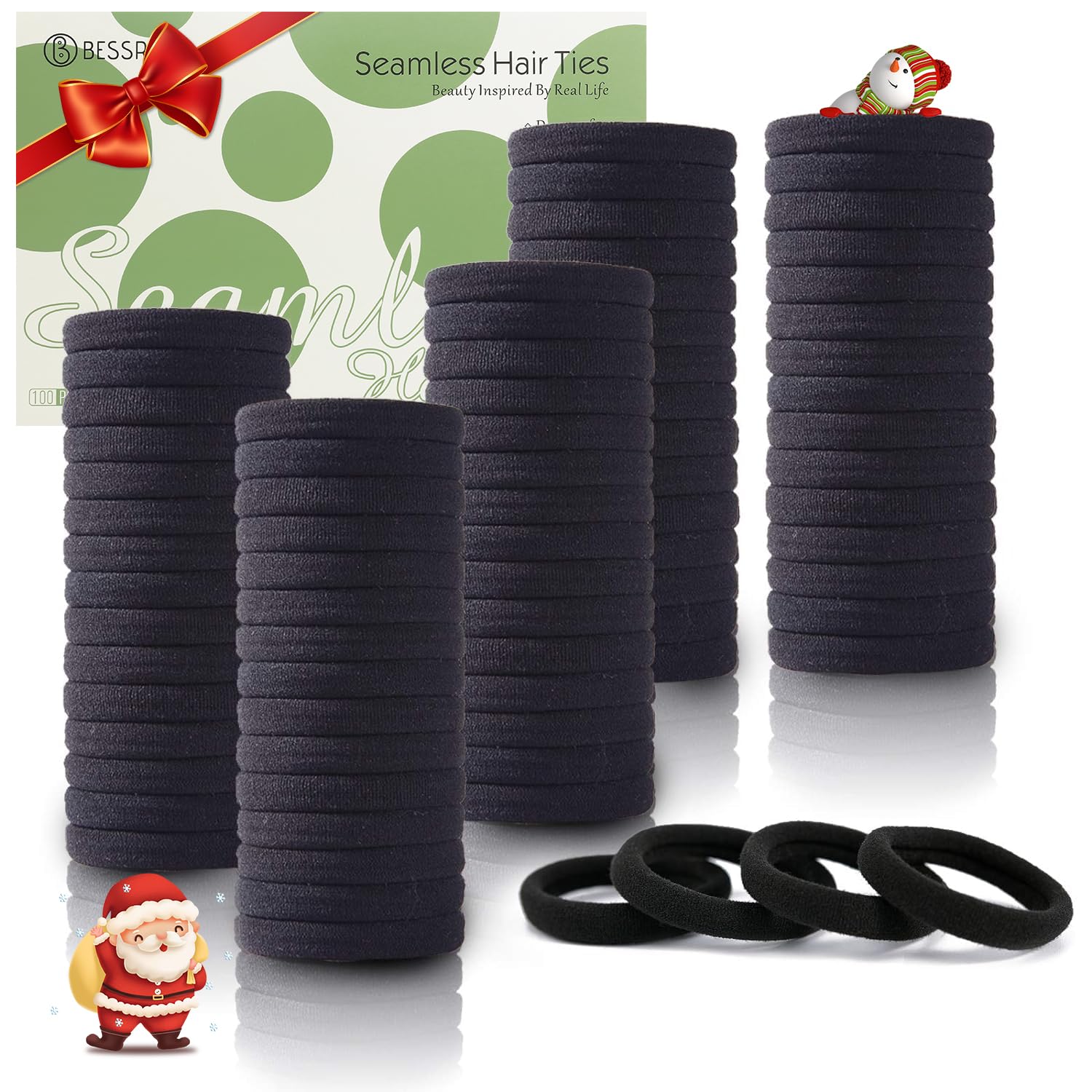 Leopard Print Hair Ties