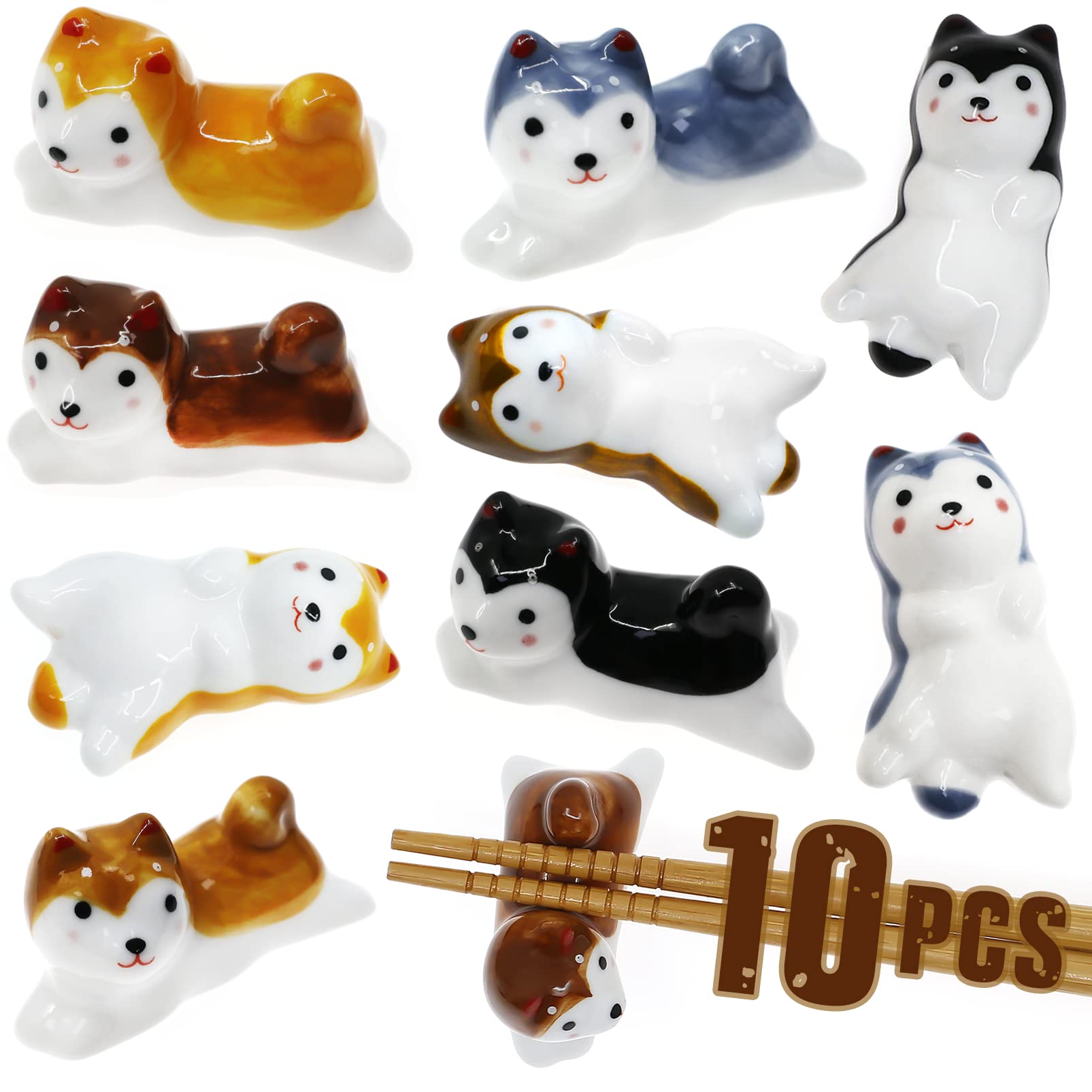 Cat Chopsticks Rest Set (5 Pack)