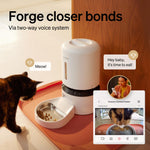 PETLIBRO Bundle: Automatic Cat Feeder with Night Vision Camera + Slow Feeder Bowl
