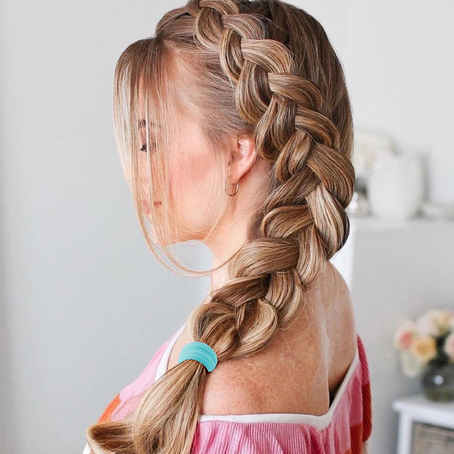 Leopard Print Hair Ties