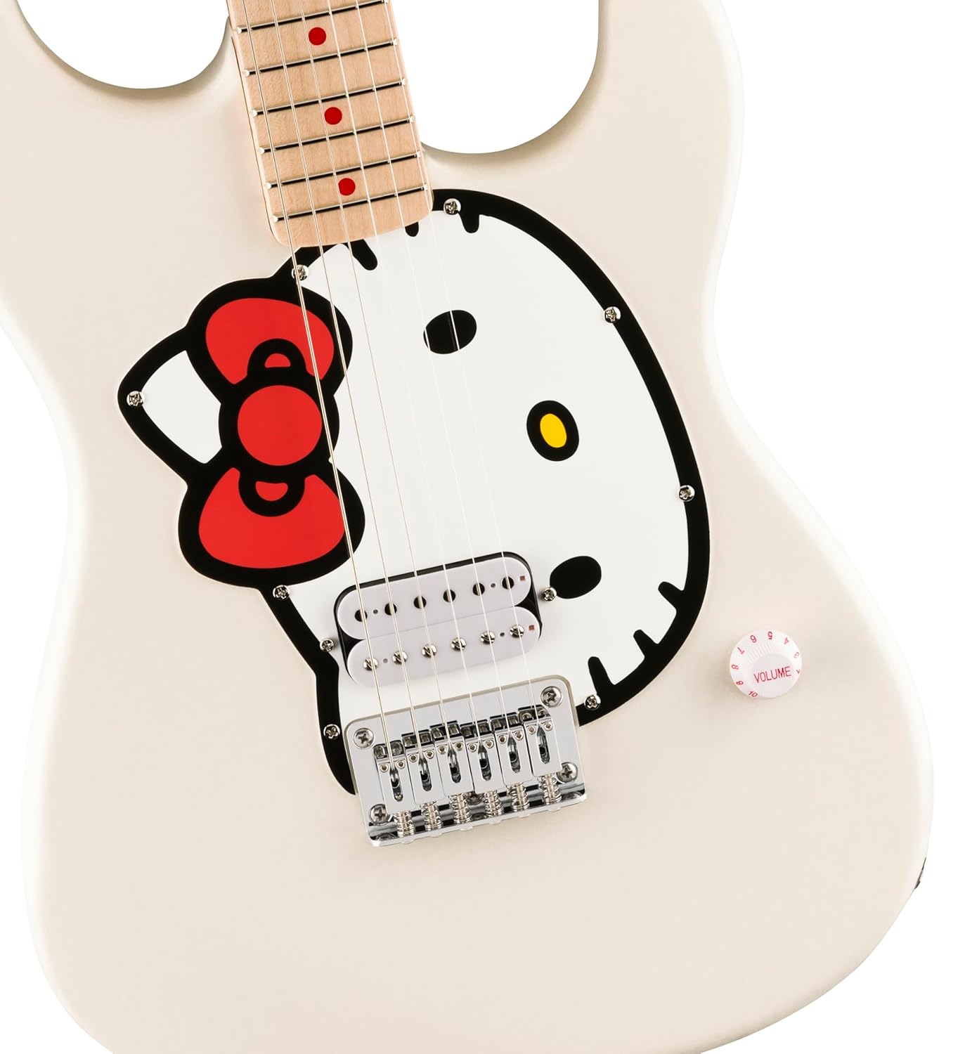 Fender® x Hello Kitty® White Stratocaster®