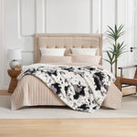 Leopard Print Faux Fur Blanket