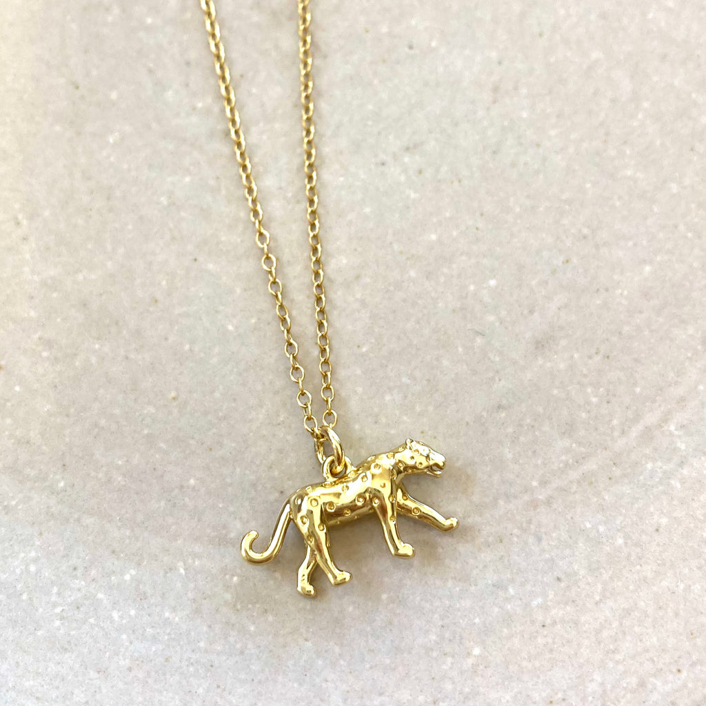 Tiny Leopard Necklace