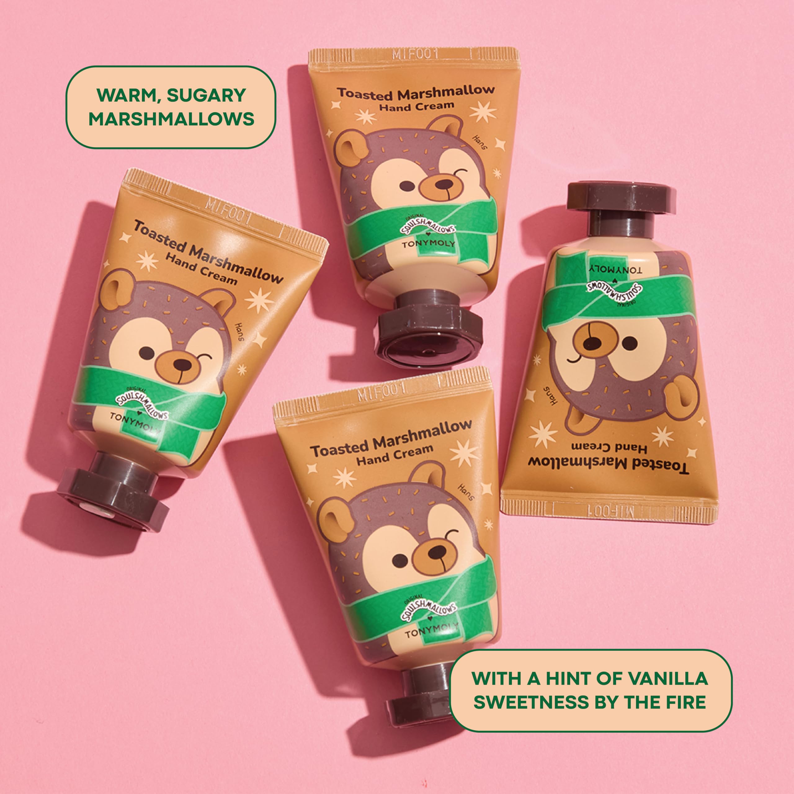 TONYMOLY x Squishmallows Holiday Hand Cream Set