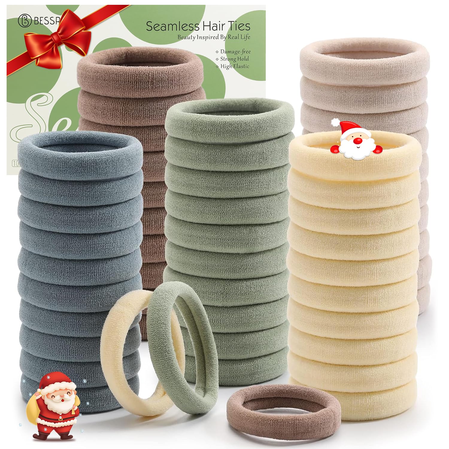 Leopard Print Hair Ties