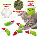 5 Catnip Christmas Pickles
