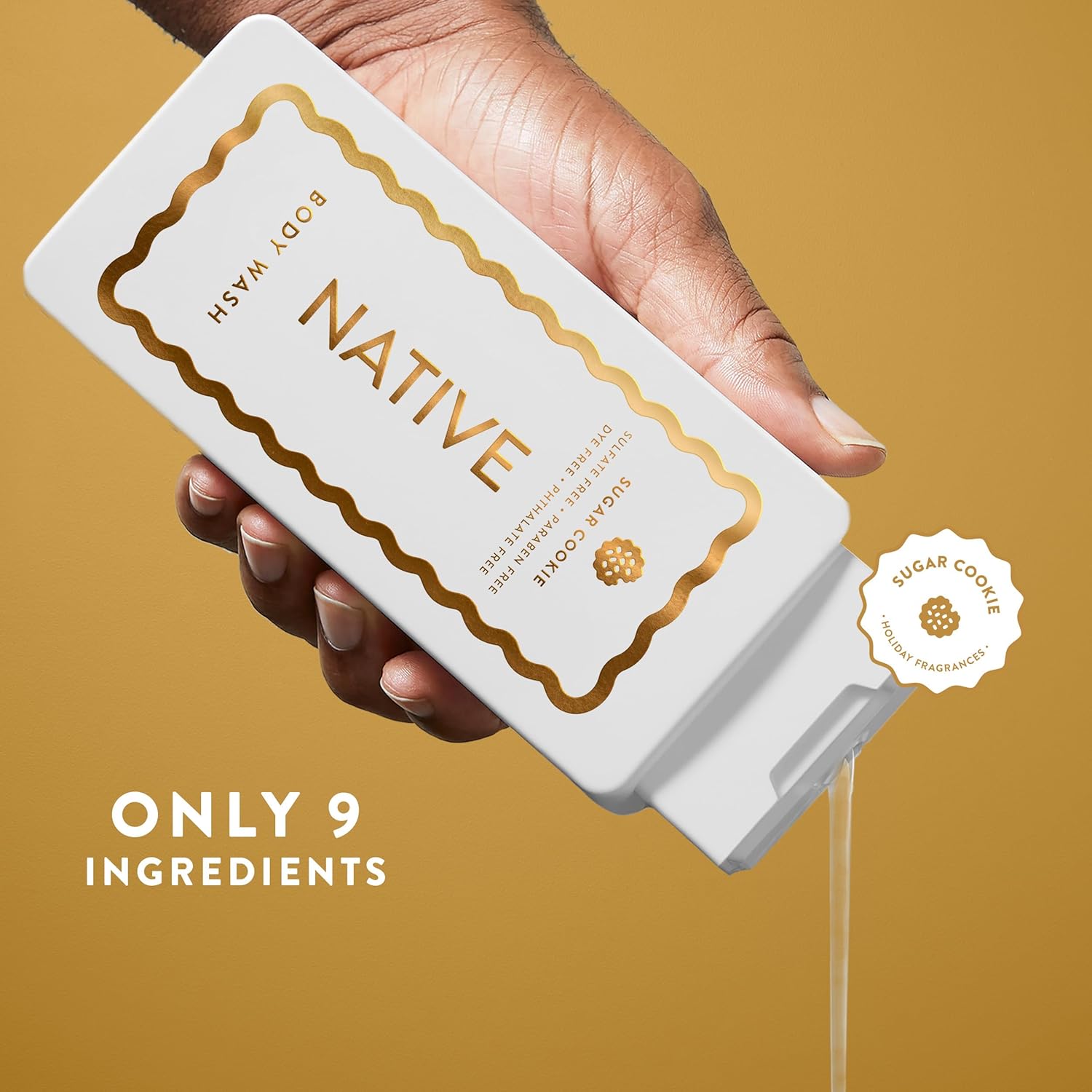 Native Body Wash, Sugar Cookie - Holiday Edition