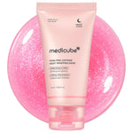 medicube PDRN Caffeine Overnight Wrapping Peel Off Facial Mask | Firming, Depuffing & Hydration | Salmon DNA + Caffeine + Collagen